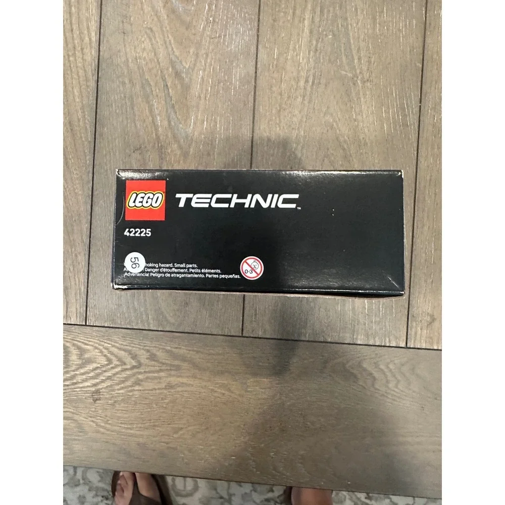 LEGO Kids Yellow Technic 42225 Motorcycle Building Set 151 pcs